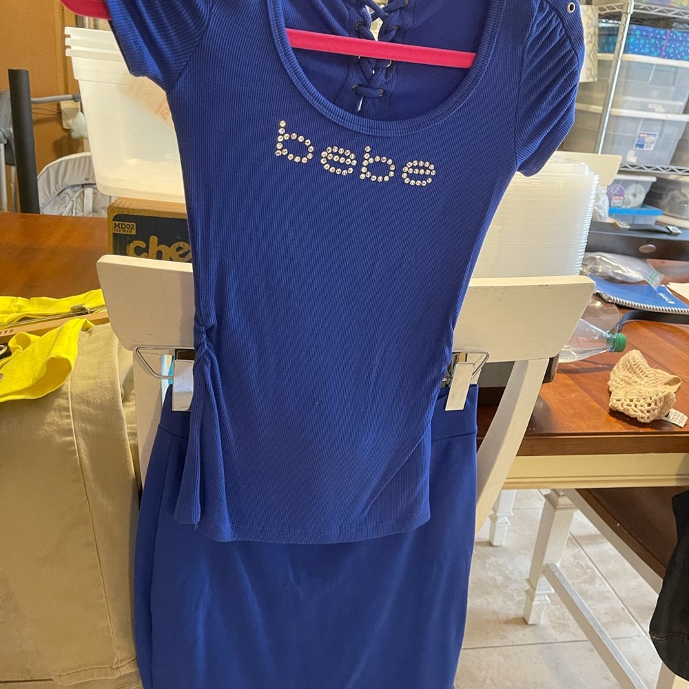 Bebe top and skirt set - Picture 2 of 7